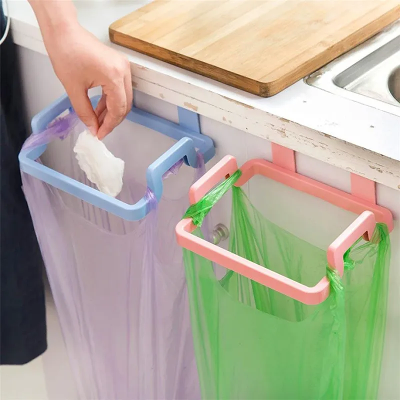 Портативный пластиковый мешок для мусора из полипропилена, Кухонная стойка для хранения мусора, Крючок для сумки, Губка для чистки, Держатель для сухой полки, Органайзер для кухни 0
