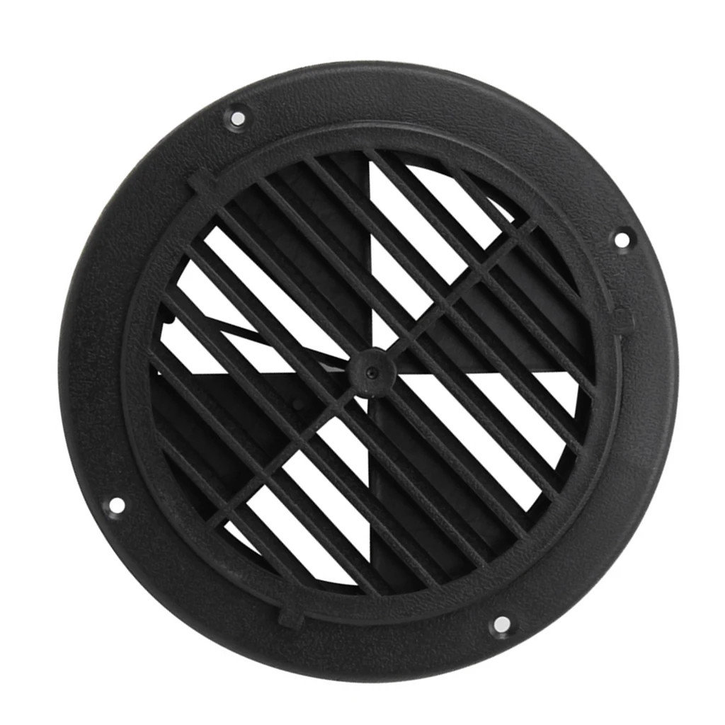 Черная морская крышка вентиляционного отверстия, шторка, круглая решетка для лодки, 164 мм 4