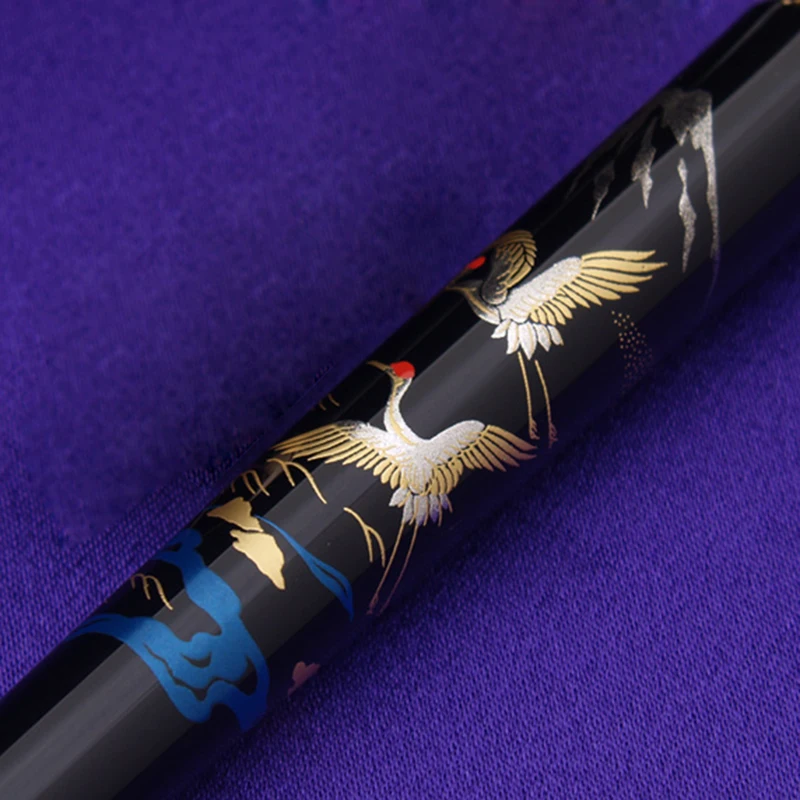 Многофункциональная Автоматическая Ручка Original Platinum Maki-e Pencil Красно-черная Шариковая Ручка Канцелярские Принадлежности MWB-5000RM 0