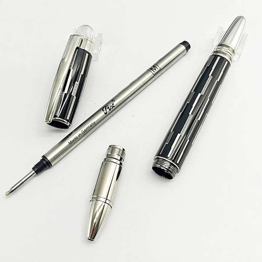 YAMALANG Luxury MB Pen Черная шариковая ручка с инкрустированной хрустальной головкой Лучший фонтан 5