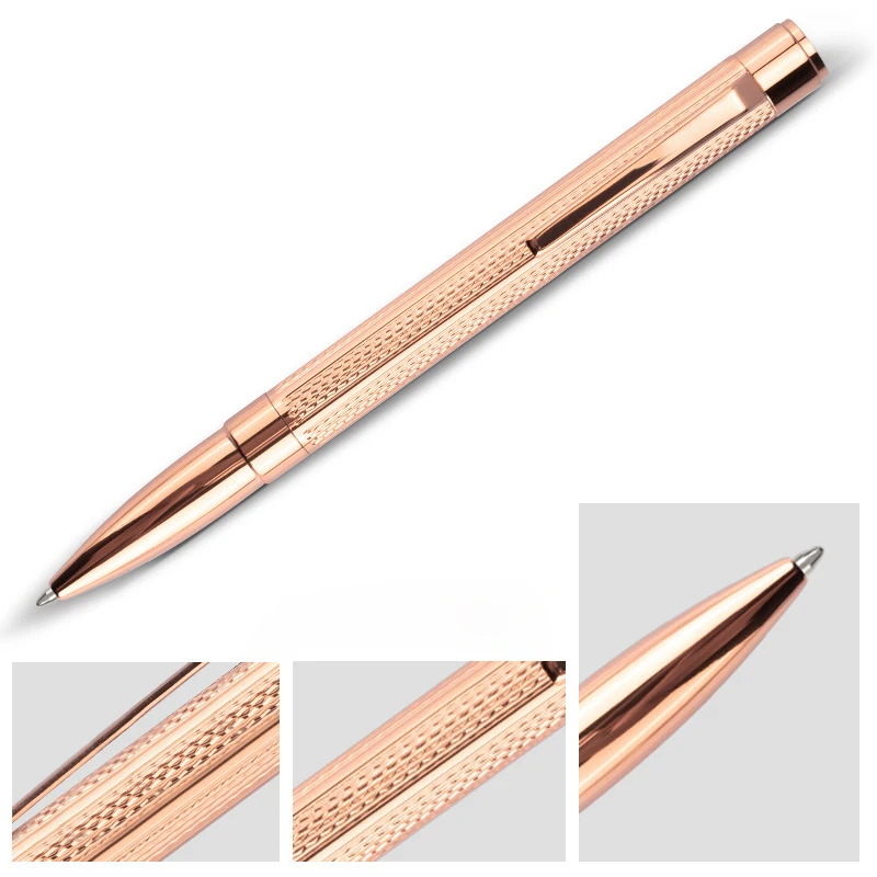Классический дизайн, цельнометаллическая шариковая ручка нового поступления, высококачественная Подарочная ручка для деловых мужчин, Купить 2 Отправить подарок 0
