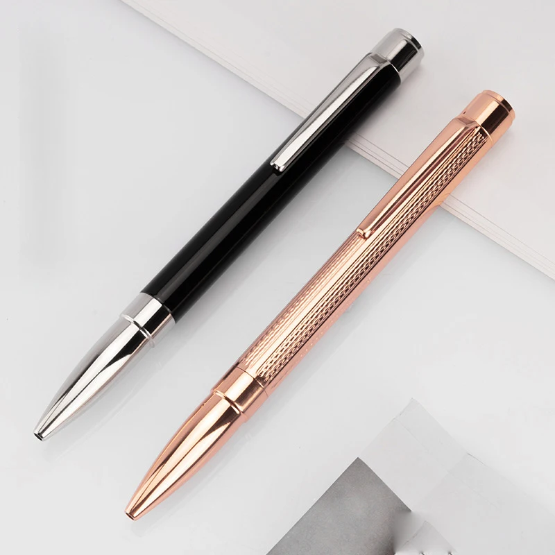 Классический дизайн, цельнометаллическая шариковая ручка нового поступления, высококачественная Подарочная ручка для деловых мужчин, Купить 2 Отправить подарок 1