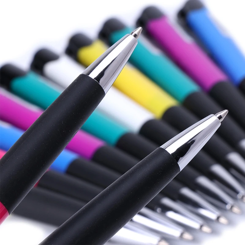 2022 Новые 12шт Шариковая ручка 0,7 мм с шариковым роликом Синие чернила Офисные Школьные принадлежности Канцелярские принадлежности 5