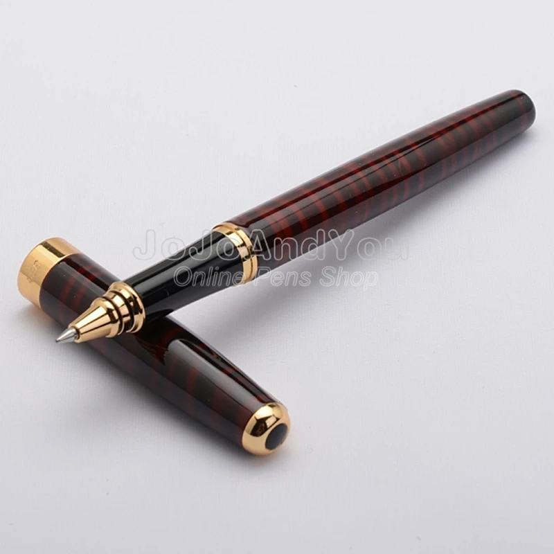 Шариковая ручка Baoer Red Green Black Blue Grain и Golden Roller BR020 4