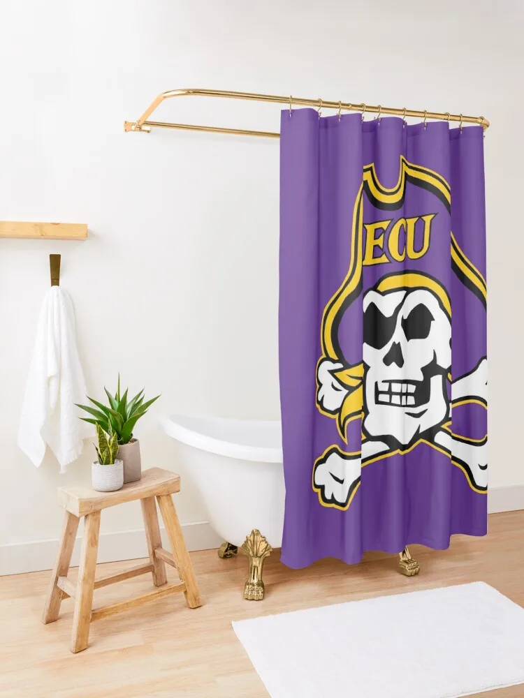 Наборы душевых занавесок East Carolina Pirates для ванной комнаты 2