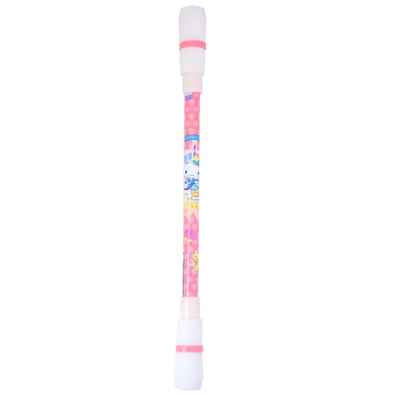 Sanrio Cinnamoroll Spin Pen Конкурс декомпрессионных ручек для учащихся начальной школы Вращающаяся ручка Ручка для подписи Канцелярские подарки 4