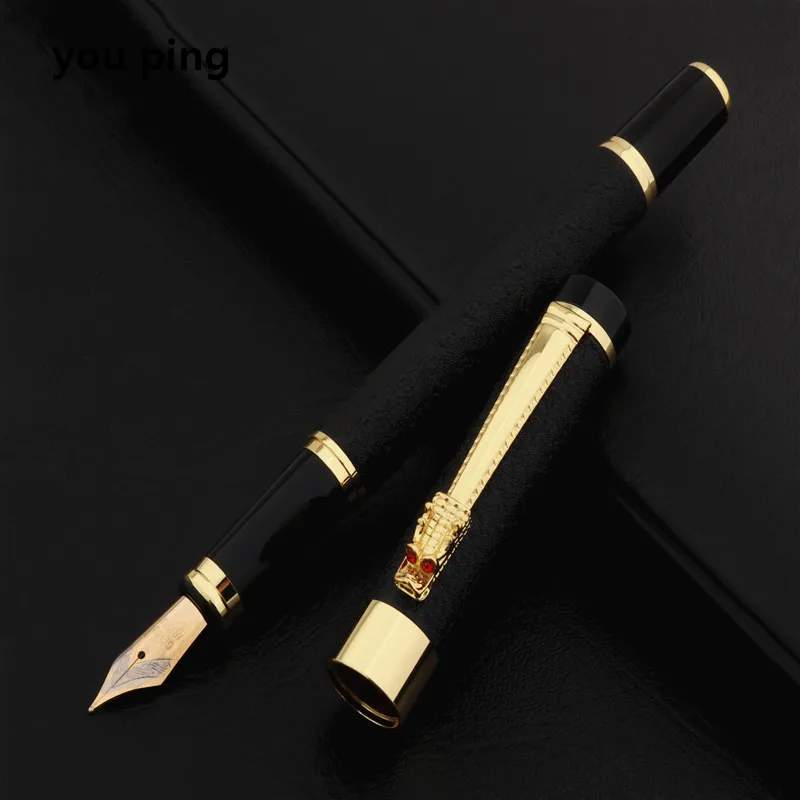 Новая высококачественная 5-цветная Перьевая ручка Dragon Business Office для студентов, школьные канцелярские принадлежности, Чернильные ручки 2