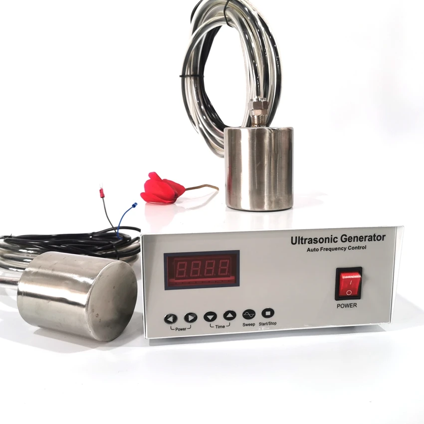 Ультразвуковой преобразователь частоты и генератор для уничтожения водорослей 40 кГц 28 кГц 2