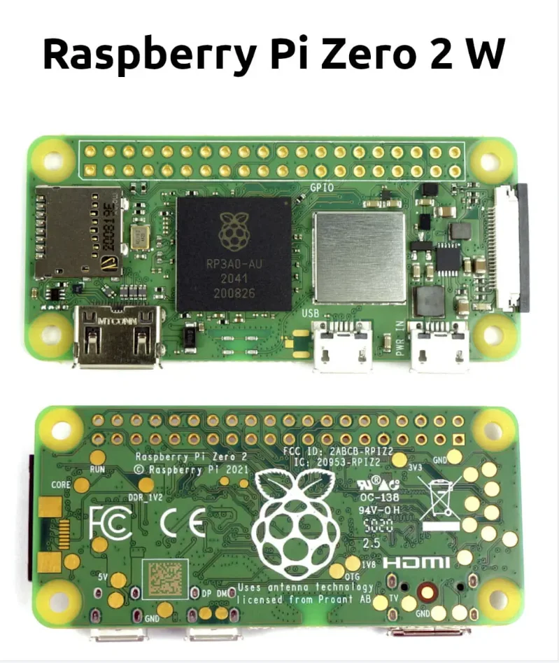 Плата разработки Raspberry Pi Zero 2 Вт 1
