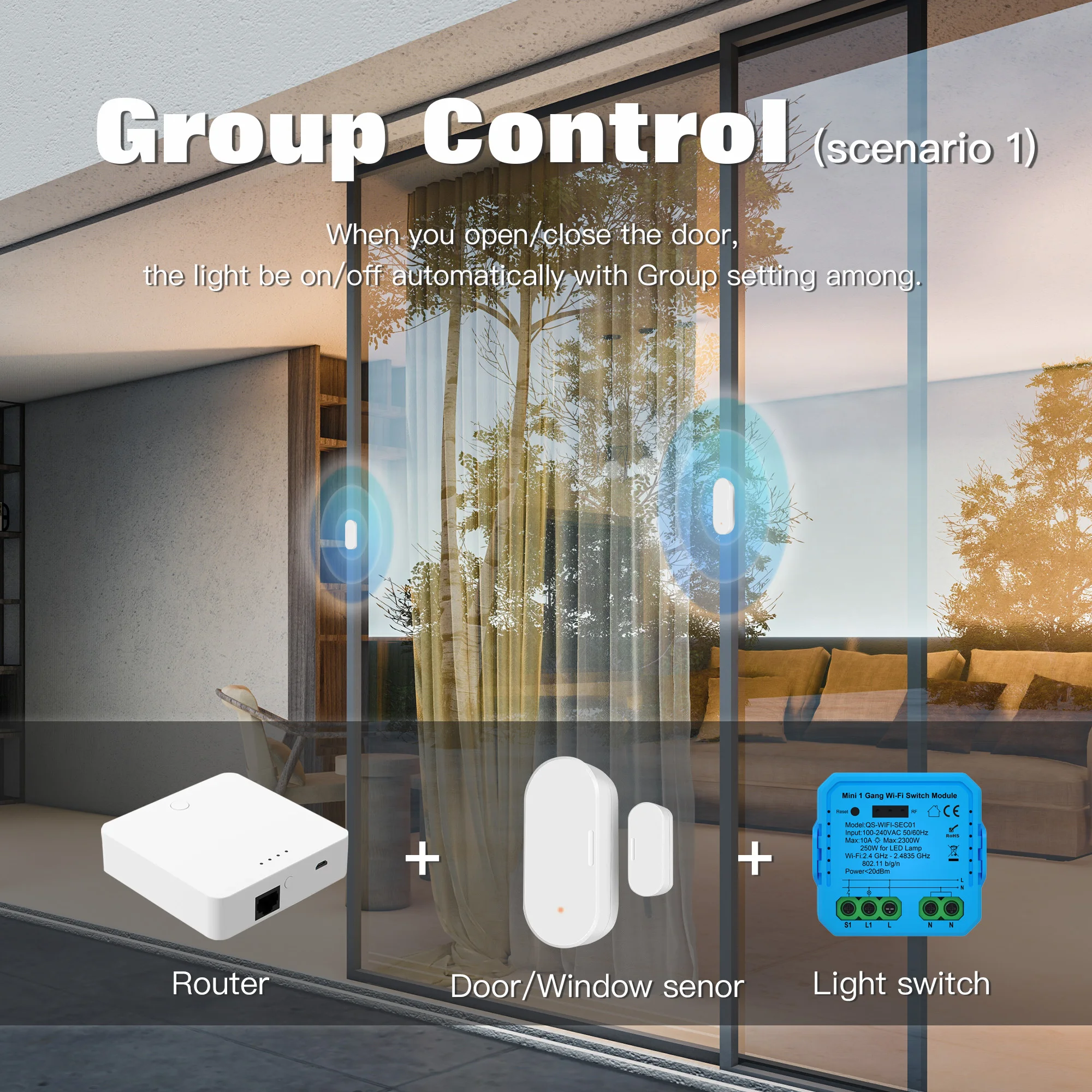 Модуль интеллектуального переключателя Tuya WiFi, электрический выключатель, модуль переключения освещения на 1/2 группы, управление мобильным приложением Alexa 3