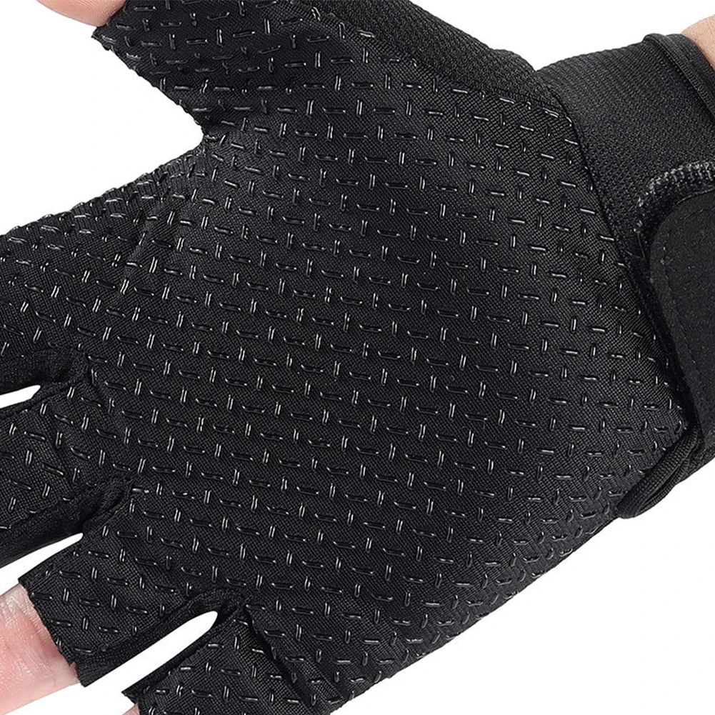 Перчатки с полупальцами, дышащие нескользящие перчатки, Амортизирующие спортивные перчатки для верховой езды, фитнес-тренировок, езды на велосипеде, рыбалки 2