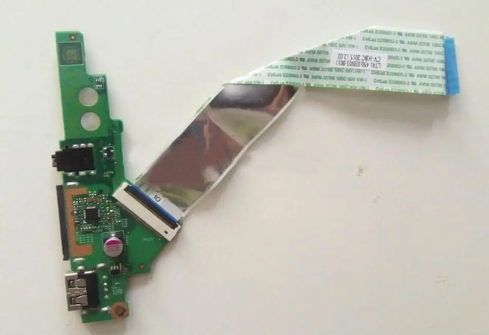Плата для чтения USB_Audio_Card с кабелем для Lenovo Ideapad FLEX 3 серии (1435 1470 1475), P/N 448.03N01.0011 0