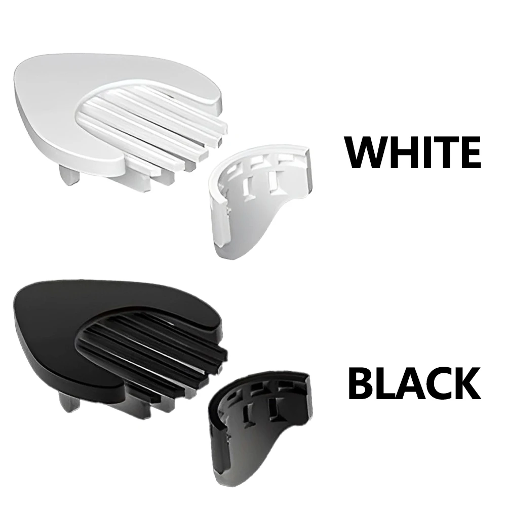 Защита для слива душа с салфеткой Кухонные Принадлежности Многоразовый фильтр для волос Белый Черный Стандартных размеров Пластиковая раковина 2