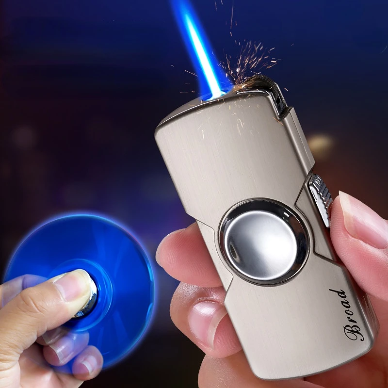 Надувная зажигалка BODA Mini с гироскопом на кончике пальца для мужчин и женщин, необычный подарок-воспламенитель 0