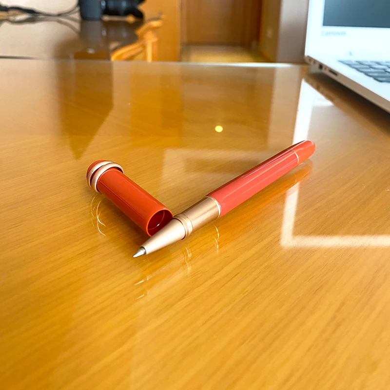 100% Абсолютно новая роскошная красная классическая шариковая ручка для подписи, Офисные школьные письменные принадлежности, Канцелярские принадлежности 163582 4