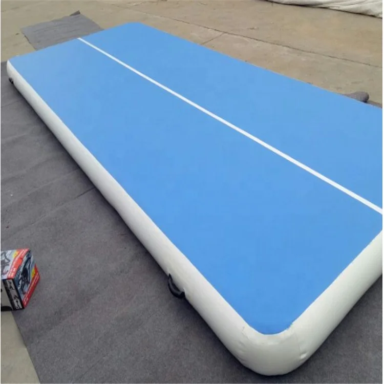 8x2m gonflable air track pour la gymnastique дешевый надувной воздушный коврик для гимнастики inflat tumbling air track mat 0
