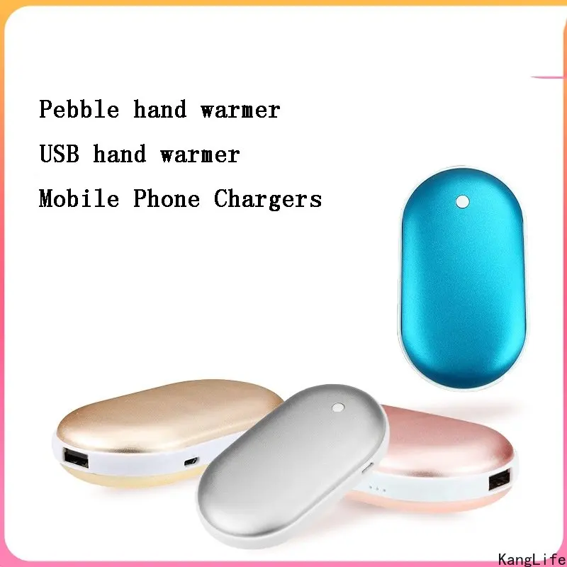 Зимняя портативная мини-грелка для рук, грелка для грелки, карманный мультяшный электронагреватель, грелка для мобильного питания, перезаряжаемый через USB 1