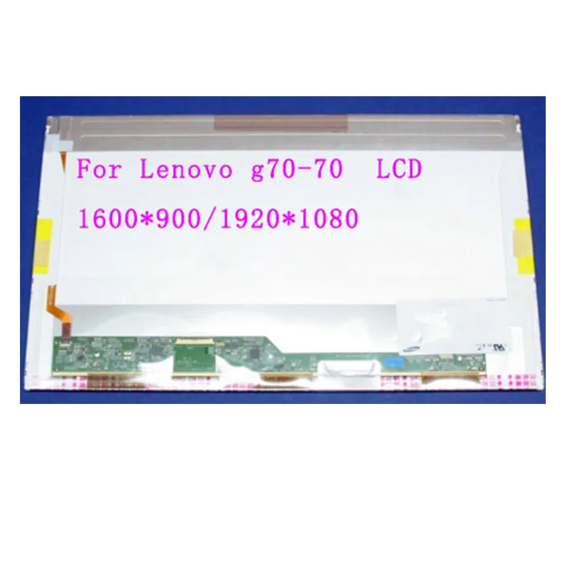 Для ноутбука Lenovo g70-70 ЖК-светодиодный экран HD + FHD eDP 30 контактов матричная панель 0
