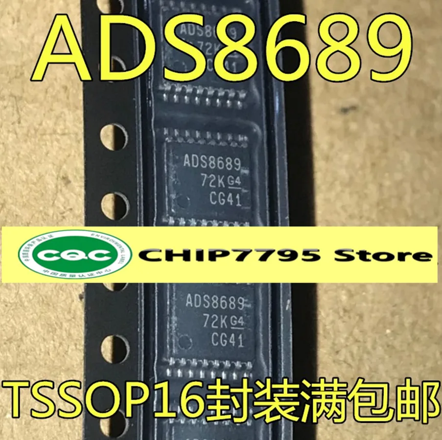 ADS8689IPW ADS8689IPWR TSSOP-16 ADS8689 16-разрядный чип аналого-цифрового преобразования 0