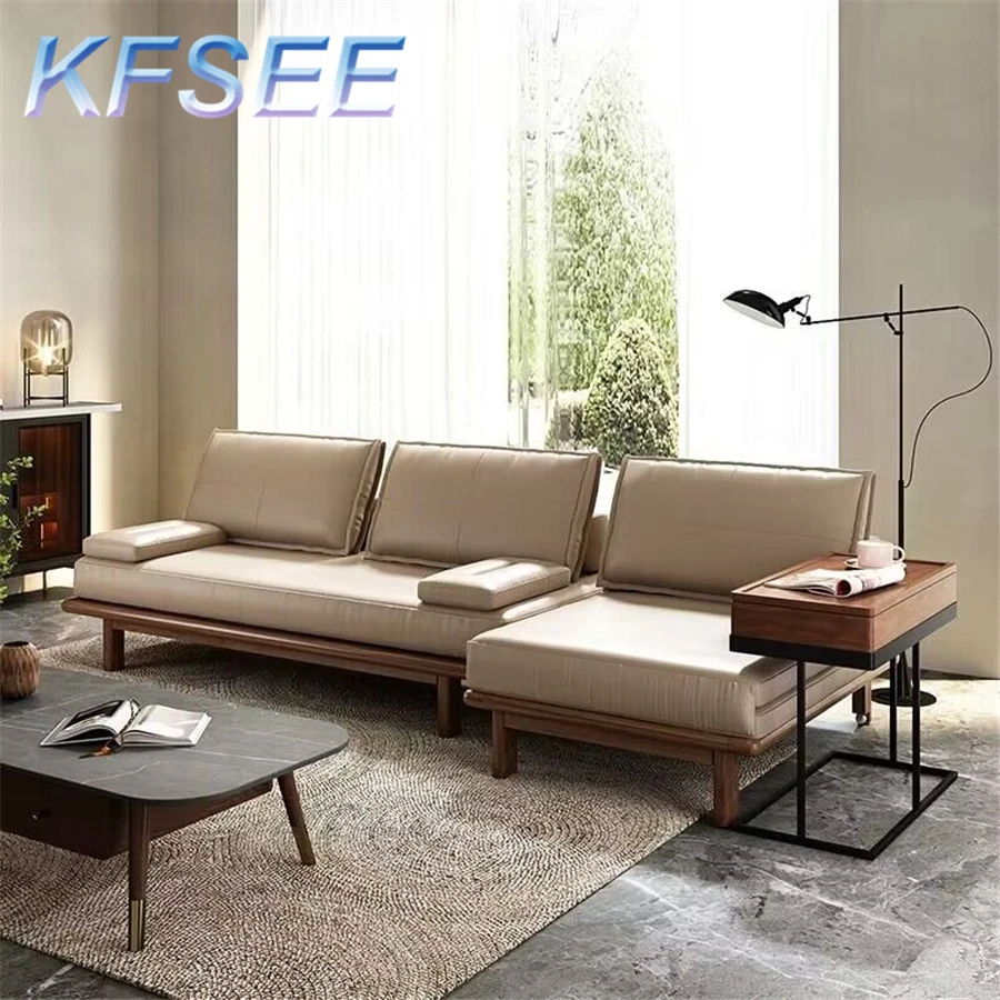 минималистичный диван-кровать Kfsee с хорошим спальным местом длиной 286 см 1