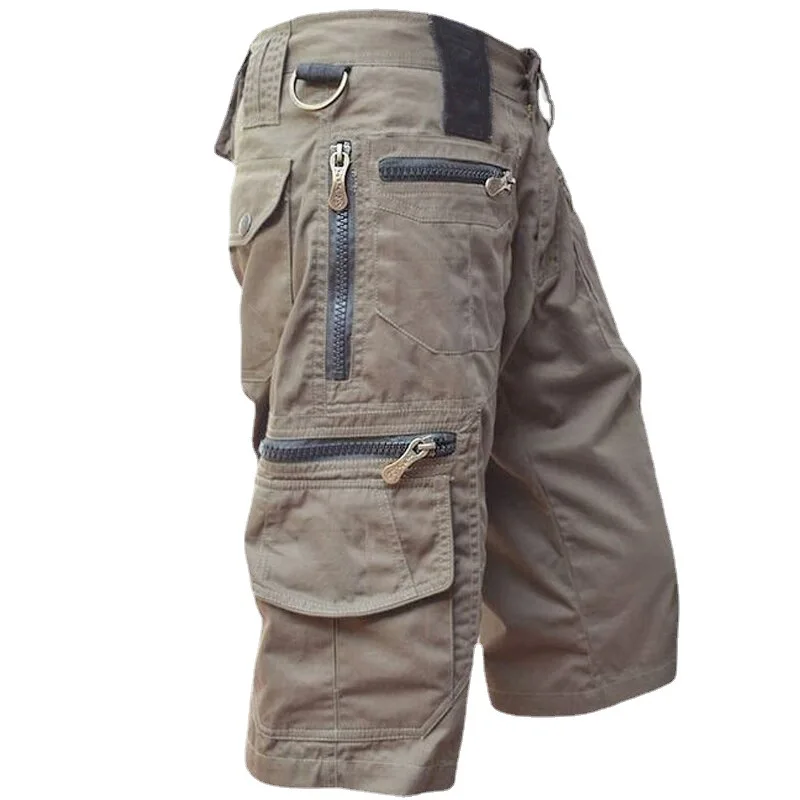 Мужские военные шорты-карго 2022 Летние армейские тактические шорты для бега трусцой Мужские хлопчатобумажные Свободные Рабочие повседневные короткие брюки Мужские Плюс Размер 5XL 0
