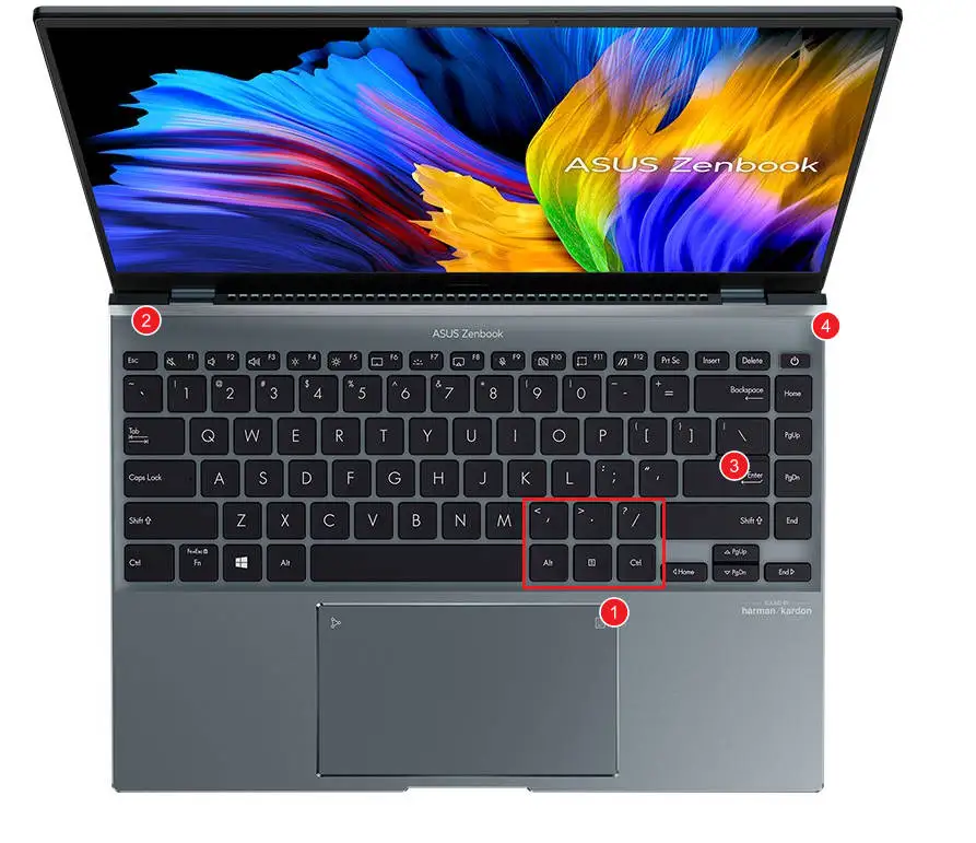 Защитная крышка клавиатуры ноутбука из ТПУ для ASUS Zenbook 14X OLED UX5401 UX5401EAJ UX5401E UX5401ZAS UX5401E (Intel 12-го поколения) 2022 5