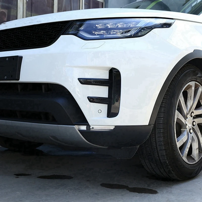 Решетка бампера Боковая решетка воздухозаборника Отделка крышки выхлопа Автомобильные запчасти Аксессуар для Land Rover Discovery 5 L462 2017-2019 1