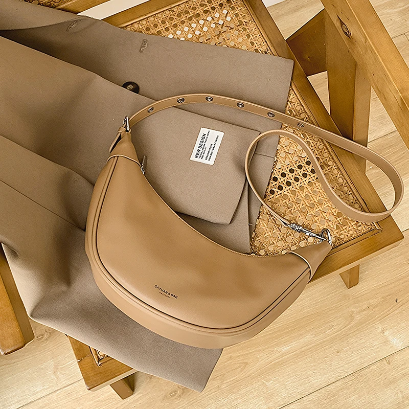 Модный тренд Женская сумка сумки из искусственной кожи для женщин 2023 дизайнерская роскошная сумка через плечо женская простая сумочка 1