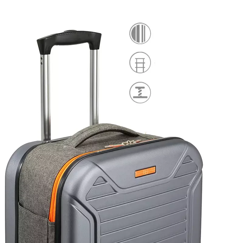 Новый складной чемодан, многофункциональный складной багаж, 20-дюймовый бизнес-багаж для посадки на борт, 4