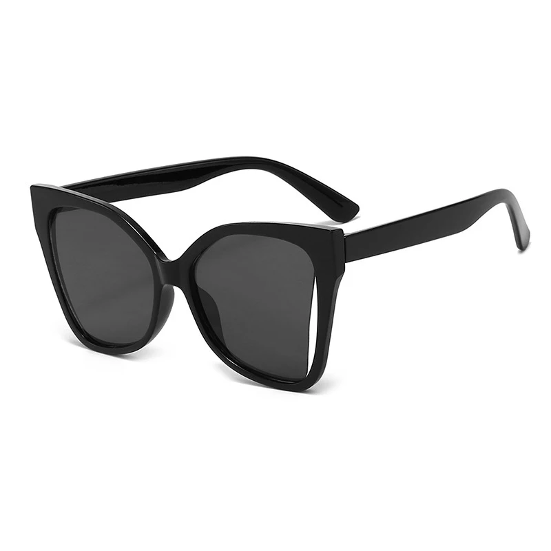 2023 Новые европейские и американские модные простые солнцезащитные очки в большой оправе, Пляжные солнцезащитные очки 2