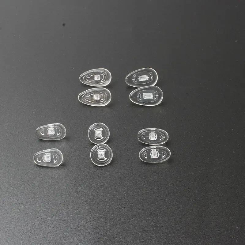 2000шт Оптовые очки для очков Силиконовые носовые накладки различных типов и размеров, часть носовой накладки для очков овальная круглая 0