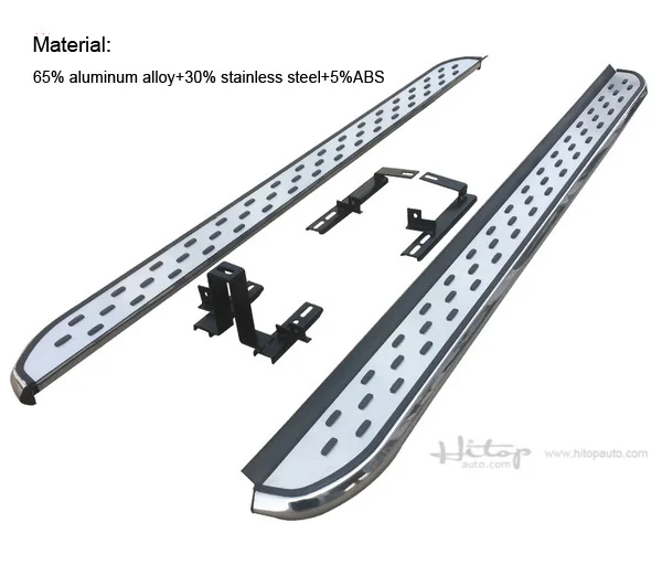 Новое поступление nerf bar боковая перекладина подножки подножка для Opel Grandland X, утолщенный алюминиевый сплав, производство известной фабрики 1