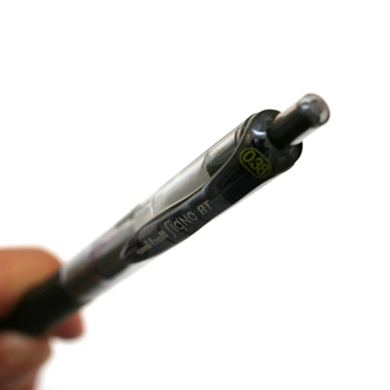 Japan UNI Color Gel Pen UMN-138 Bullet 0,38 мм, Студенческая Деловая Офисная Канцелярская Гелевая ручка 5