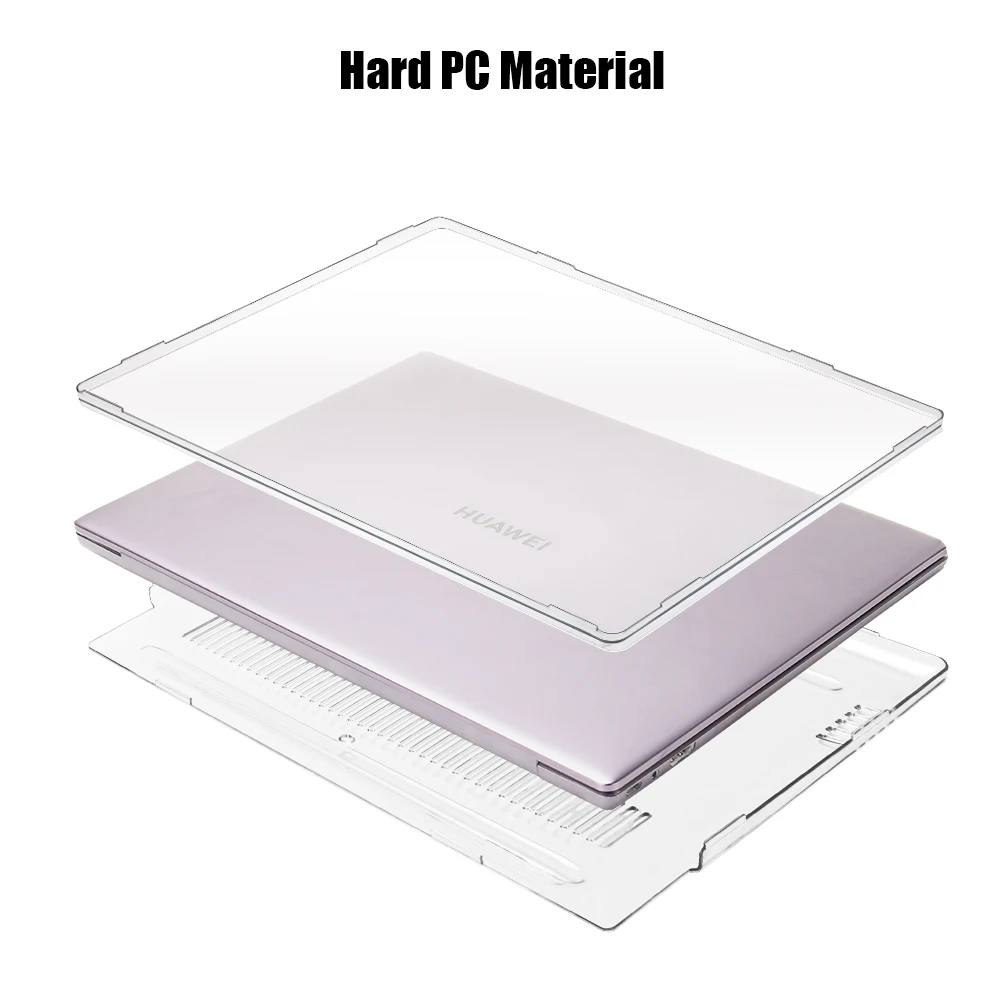 Хрустальный чехол для Huawei Matebook 16 Выпущен в 2021 году, чехлы для жестких дисков для ноутбуков для Matebook 16 3