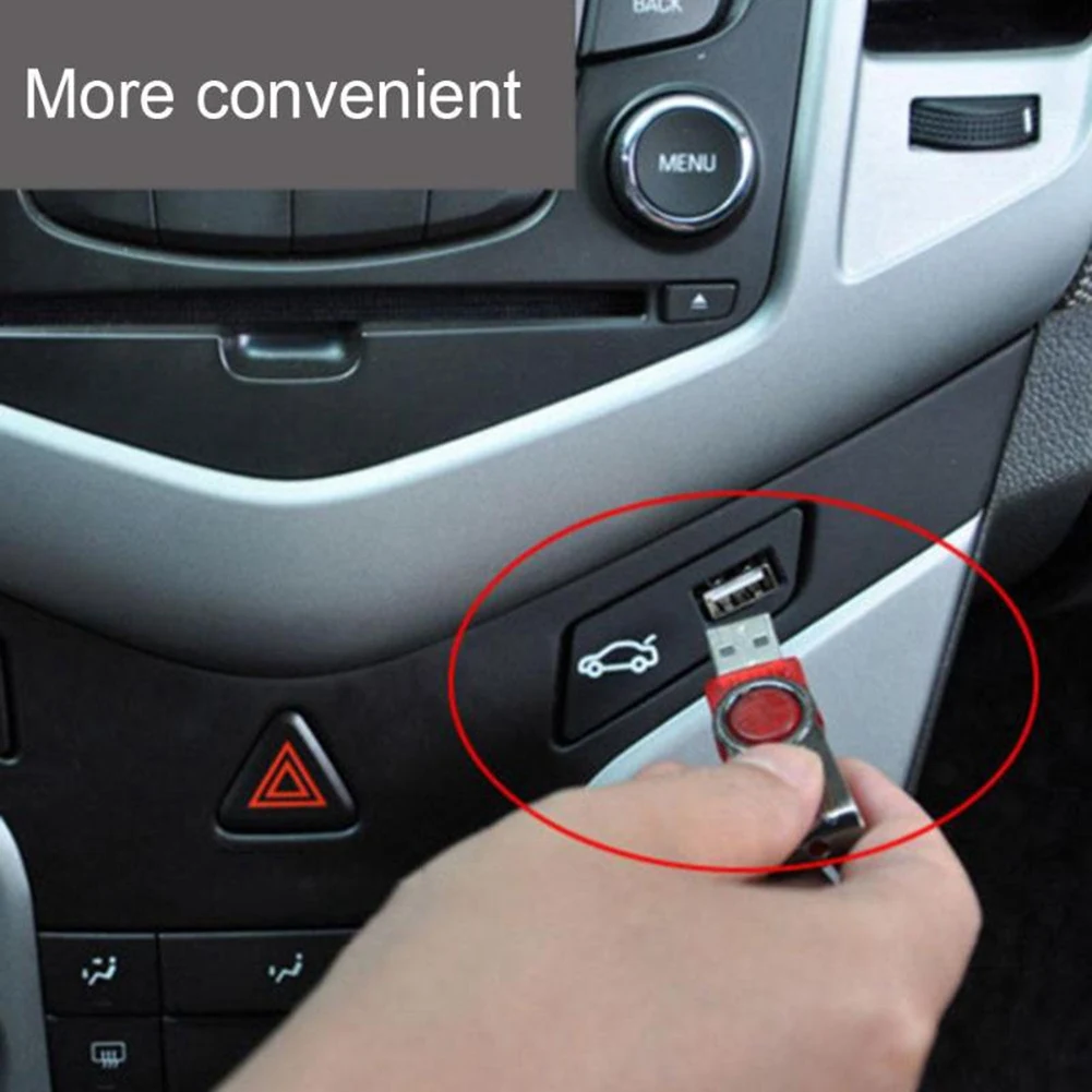 Кнопка включения багажника автомобиля с USB-портом в сборе для Chevrolet Cruze 2009-2014 Модернизация кнопки открытия/закрытия задней двери багажника 2