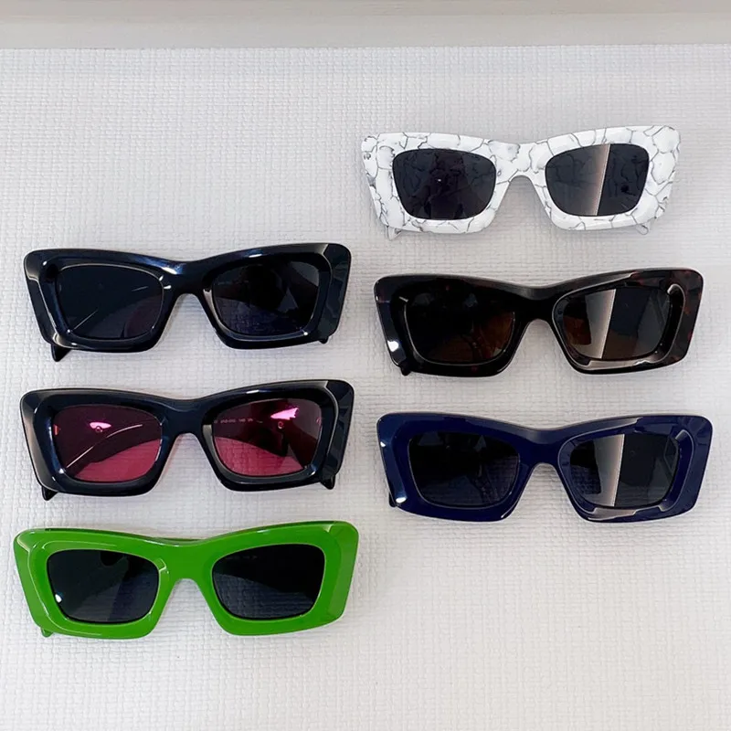 Новый классический роскошный бренд, Дизайнерские солнцезащитные очки для путешествий Для женщин UV400, Модные винтажные квадратные солнцезащитные очки в маленькой оправе Для женщин 4