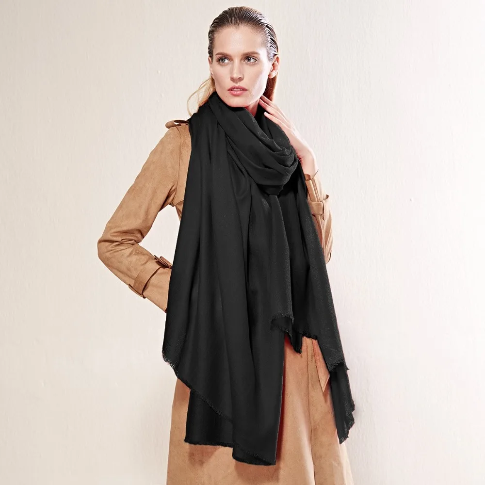 Женские продолговатые шарфы, красивый шарф из 100% шерсти с принтом, размер 70X20 дюймов, размер 178x50 см 1