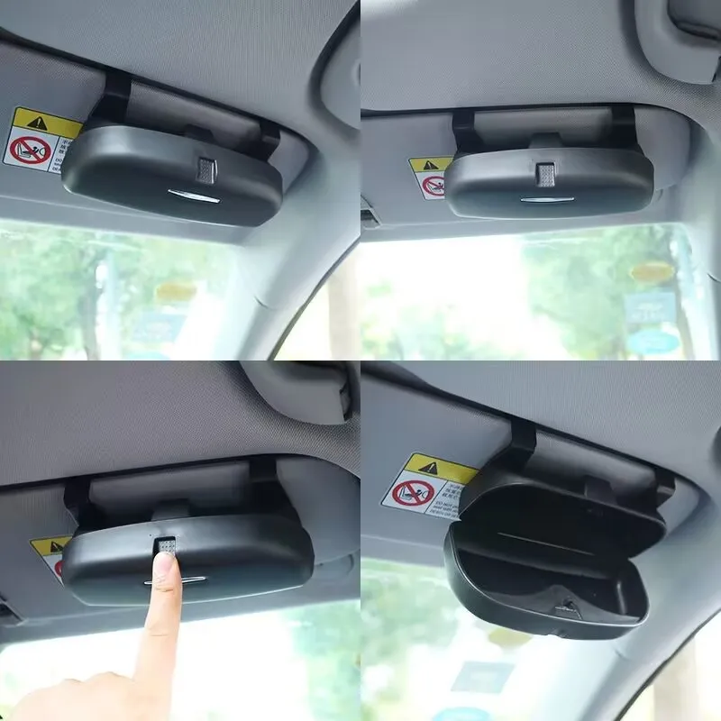 Автомобильный держатель солнцезащитных очков, коробка для хранения футляра для очков для автомобиля Hyundai 2