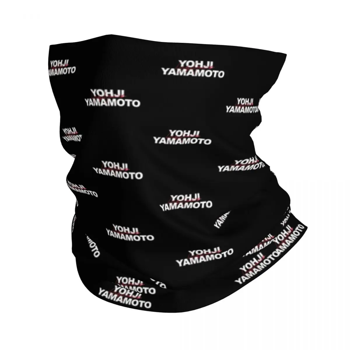 Бандана Йоджи Ямамото, шейный платок с принтом, шарф для лица, теплая маска для велоспорта для мужчин, женщин, взрослых, Ветрозащитная 0