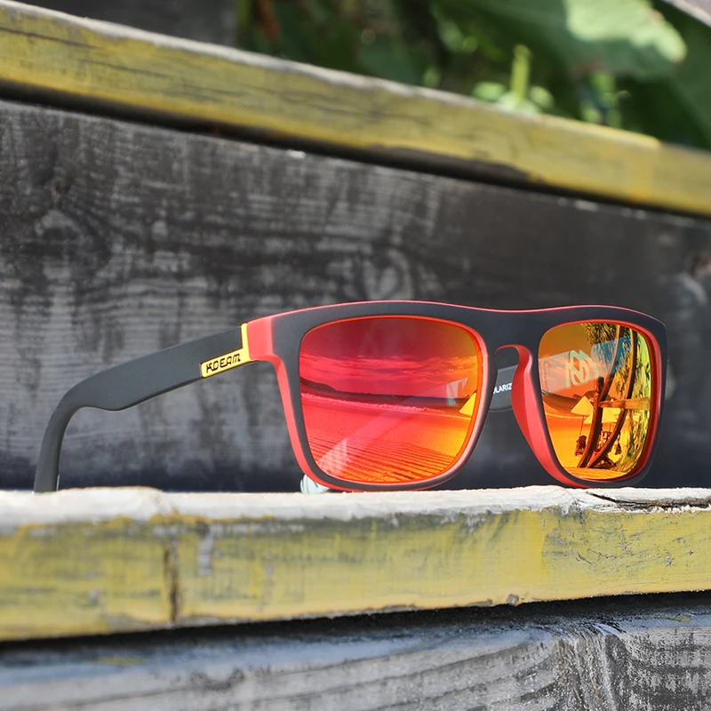 2023 Модный бренд KDEAM Поляризованные Солнцезащитные очки для мужчин Очки для ночного вождения Спортивный стиль lentes de sol mujer 1
