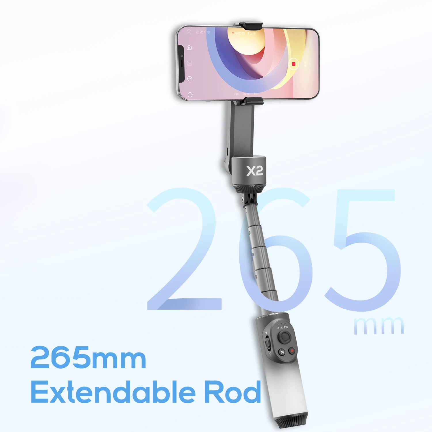 Ручной стабилизатор ZHIYUN SMOOTH X2 Phone Gimbal 2-осевые подвесы для смартфонов для iPhone 13 PRO со светом 3