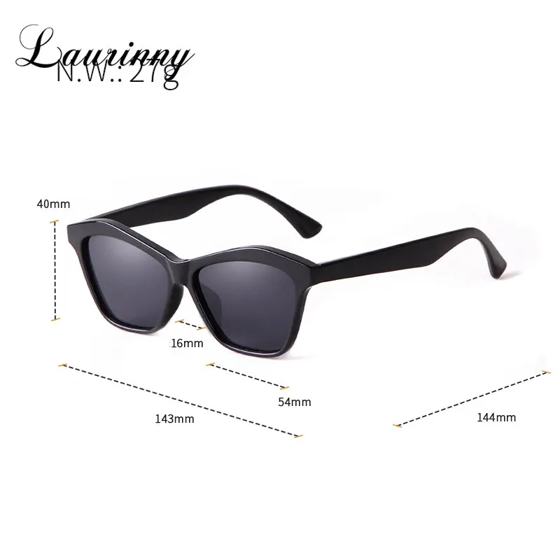 LAURINNY 2023 Винтажные солнцезащитные очки 
