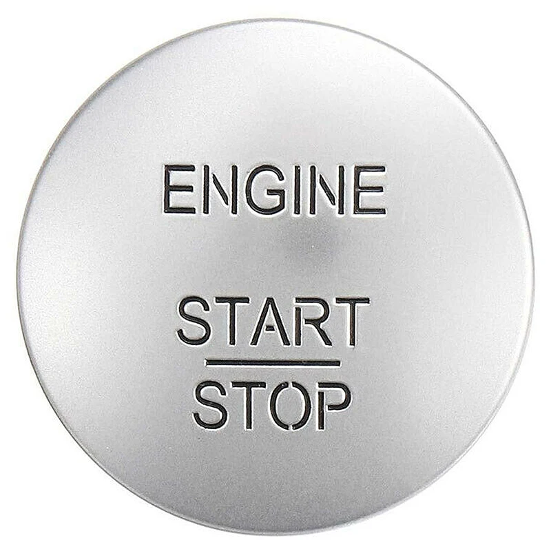 Для Mercedes-Benz Кнопка запуска двигателя без ключа, кнопка остановки двигателя 2
