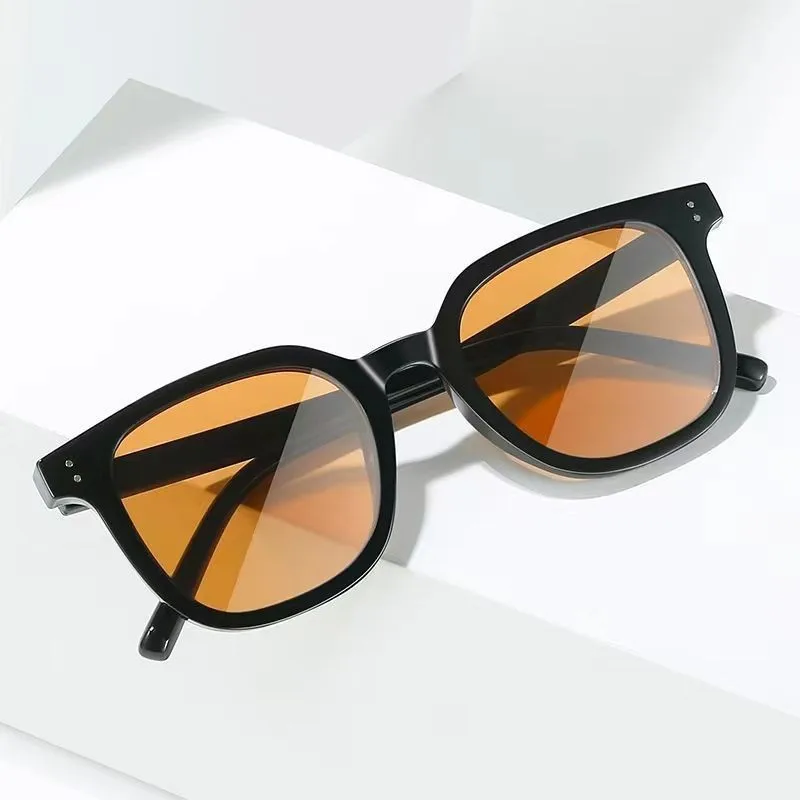 Винтажные женские квадратные солнцезащитные очки Модные солнцезащитные очки для спорта на открытом воздухе Унисекс Классическая езда Вождение автомобиля Очки с выпученными глазами 0