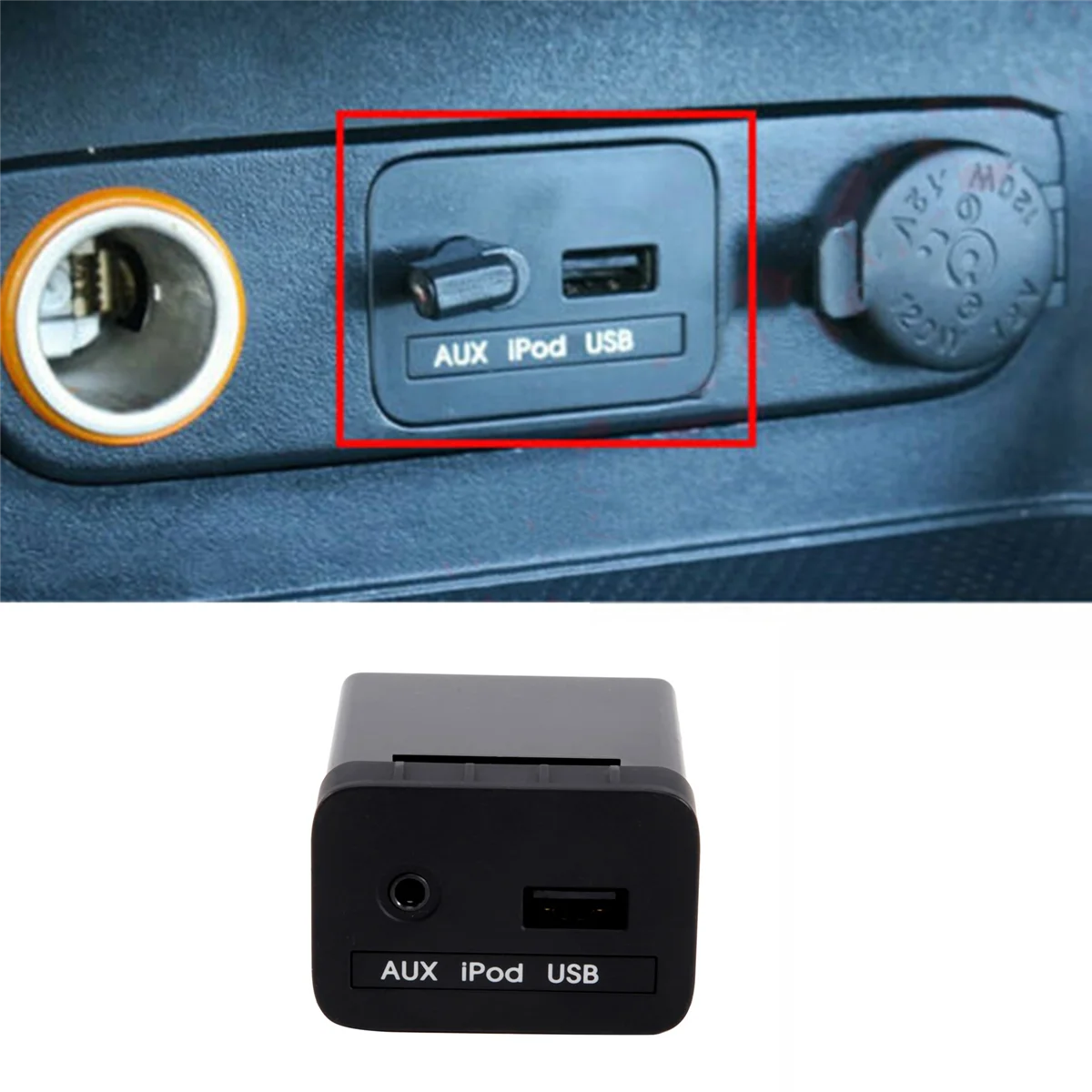 Разъем AUX USB в сборе для KIA Sportage USB-ридер iPod AUX Порт 961103W500 96110 3W500 5