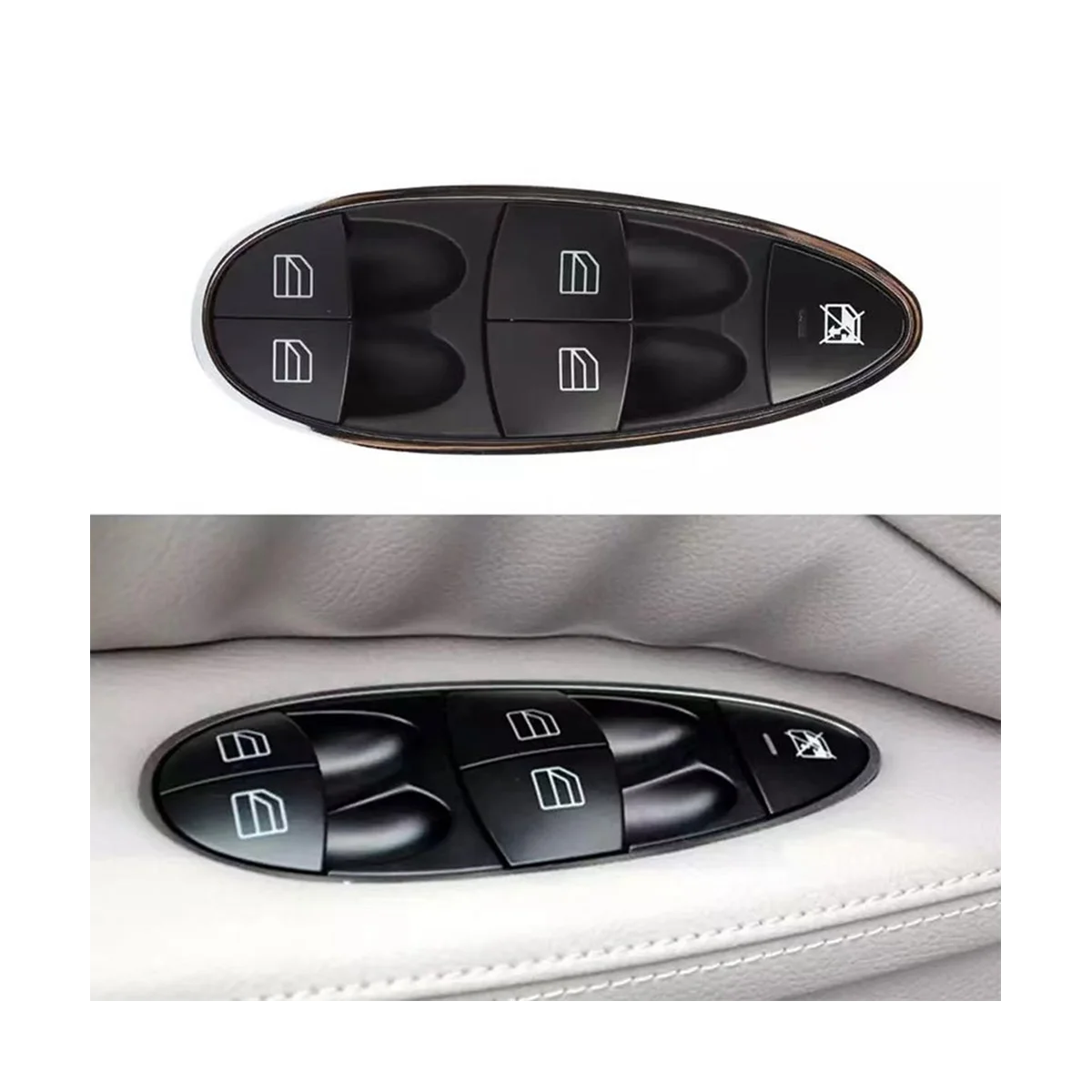 Автомобильный выключатель стеклоподъемников с электроприводом для Mercedes Benz W211 E280 E320 E500 E63 AMG CL CLS Кнопка включения дверного стеклоподъемника 1