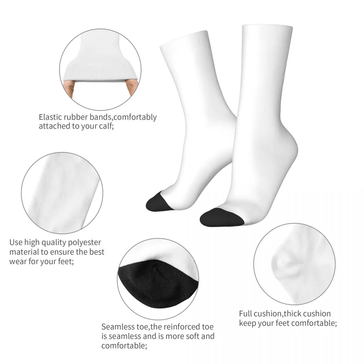 Носки Dr. Phil, носки для гольфа, милые носки, нагревательный носок 5