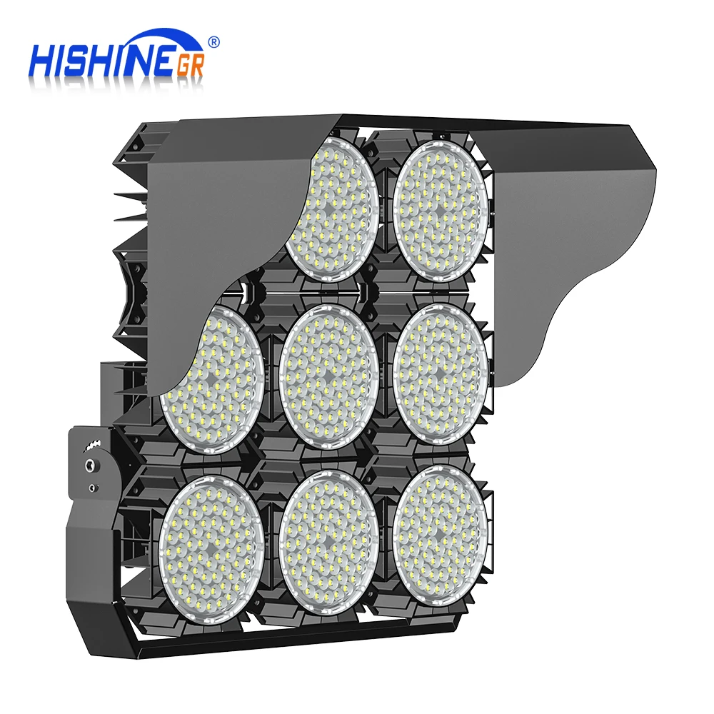 Hishine high macht light Наружное водонепроницаемое освещение футбольного поля со светодиодным проектором мощностью 1000 Вт 0