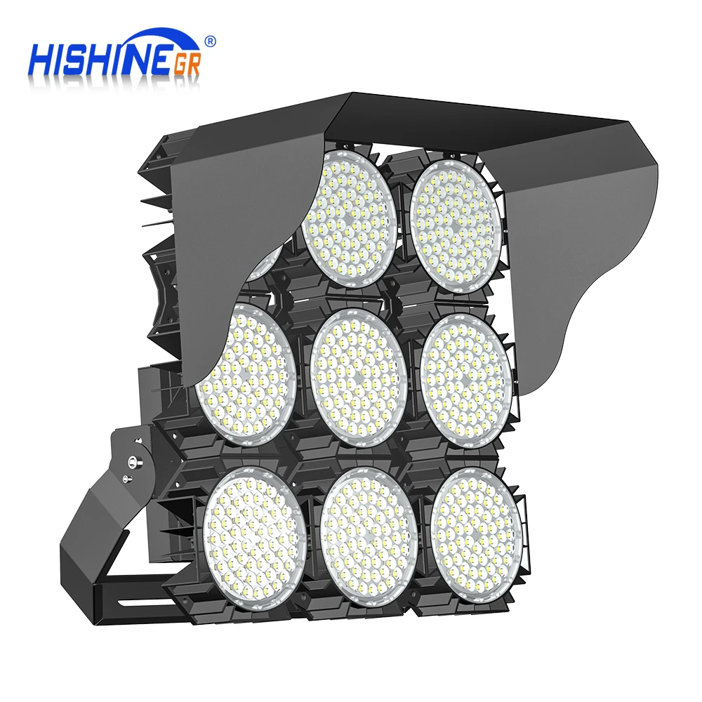 Hishine high macht light Наружное водонепроницаемое освещение футбольного поля со светодиодным проектором мощностью 1000 Вт 2