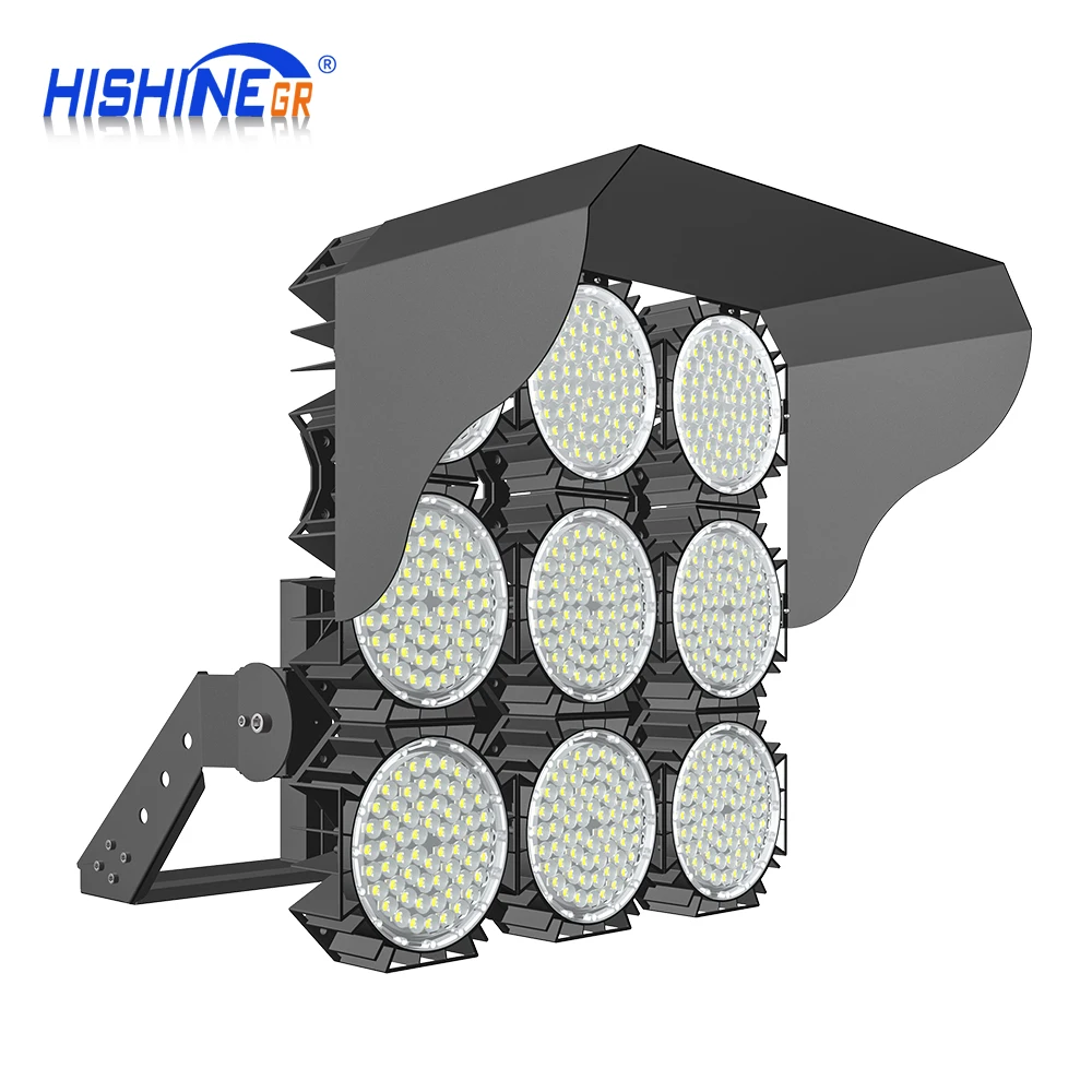 Hishine high macht light Наружное водонепроницаемое освещение футбольного поля со светодиодным проектором мощностью 1000 Вт 3